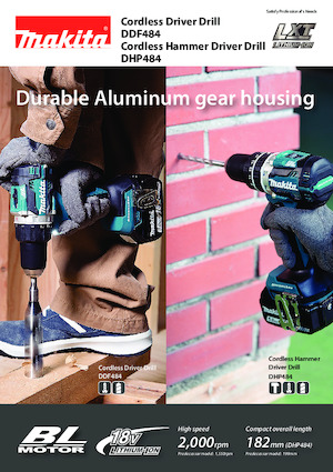 Akumulatorske bušilice i odvijači Makita DDF484