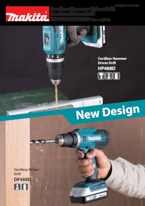 Akumulatorske bušilice i odvijači Makita DF488D