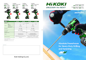 Akumulatorske bušilice i odvijači HiKOKI DS36DC 