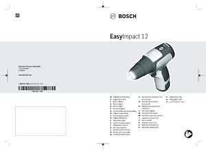Akumulatorske bušilice i odvijači Bosch EasyImpact 12