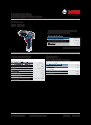 Akumulatorske bušilice i odvijači Bosch GSR 12V-35