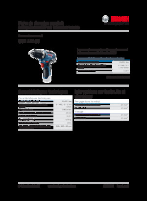 Akumulatorske bušilice i odvijači Bosch GSR 12V-35