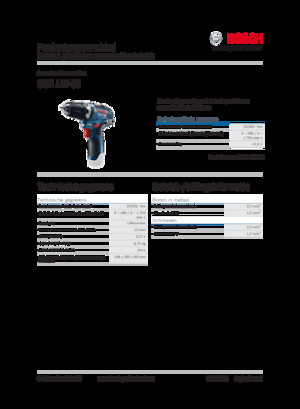 Akumulatorske bušilice i odvijači Bosch GSR 12V-35