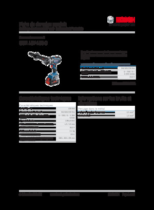 Akumulatorske bušilice i odvijači Bosch GSR 18V-150 C