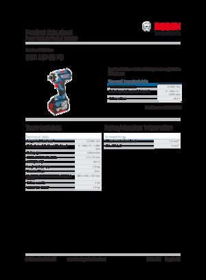 Akumulatorske bušilice i odvijači Bosch GSR 18V-60 FC