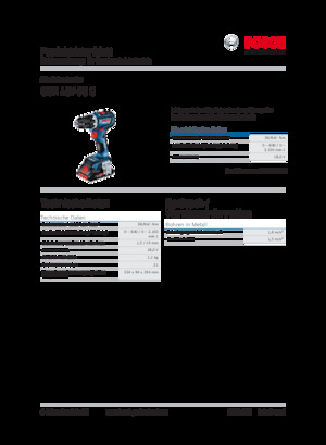 Akumulatorske bušilice i odvijači Bosch GSR 18V-90 C