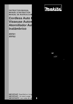 Akumulatorske bušilice i odvijači Makita XRF01Z 