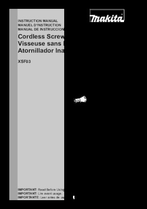 Akumulatorske bušilice i odvijači Makita XSF03TX2