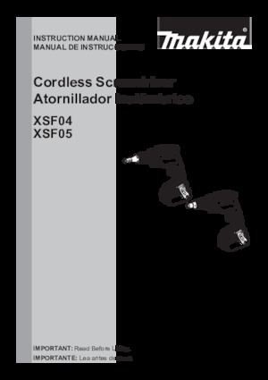Akumulatorske bušilice i odvijači Makita XSF05Z