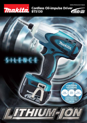 Akumulatorski udarni izvijači i ključevi Makita BTS130 