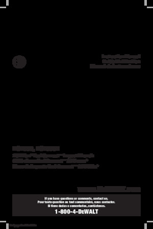 Akumulatorski udarni izvijači i ključevi DEWALT DCF896HB