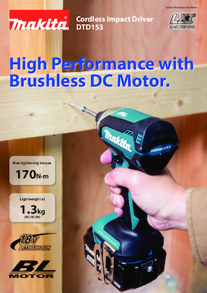 Akumulatorski udarni izvijači i ključevi Makita DTD153