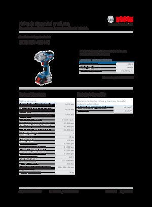 Akumulatorski udarni izvijači i ključevi Bosch GDS 18V-450 HC