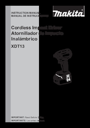 Akumulatorski udarni izvijači i ključevi Makita XDT131