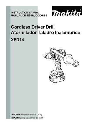 Akumulatorski udarni izvijači i ključevi Makita XDT14T