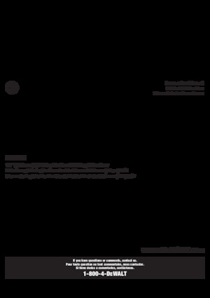 Akumulatorske potezne zaklopne pile DEWALT DCS781B