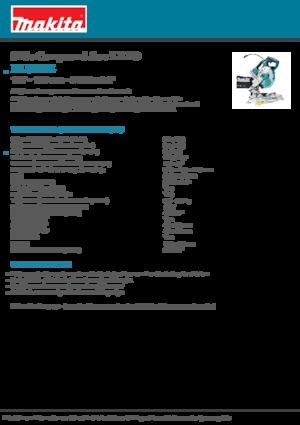 Akumulatorske potezne zaklopne pile Makita DLS600Z