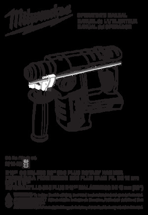 Akumulatorski rotacijski čekići SDS Milwaukee 2612-20