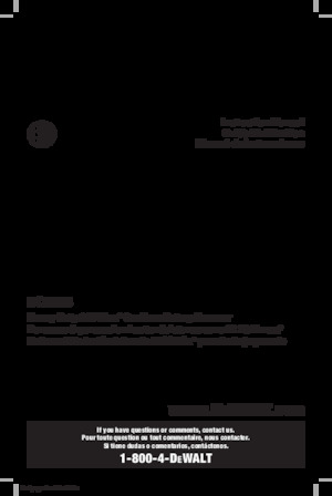 Akumulatorski rotacijski čekići SDS DEWALT DCH293B