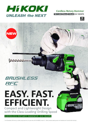 Akumulatorski rotacijski čekići SDS HiKOKI DH18DPB