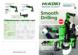 Akumulatorski rotacijski čekići SDS HiKOKI DH18DPC