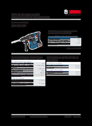 Akumulatorski rotacijski čekići SDS Bosch GBH 18V-26F