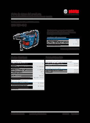 Akumulatorski rotacijski čekići SDS Bosch GBH 18V-40 C