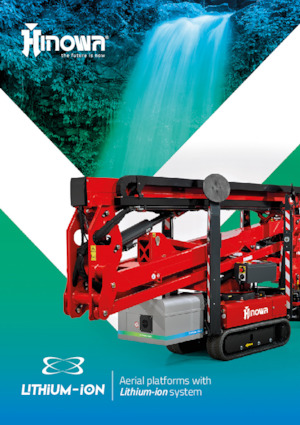 Zglobna podizna platforma na gusjenicama Hinowa Goldlift 14.70 IIIS