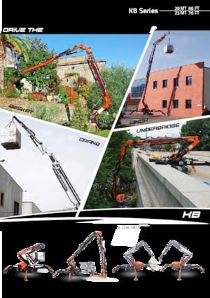 Zglobna podizna platforma na gusjenicama Cormidi KB20