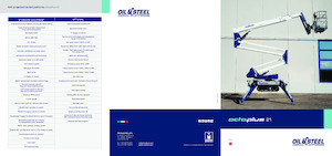 Zglobna podizna platforma na gusjenicama Oil & Steel Octoplus 21