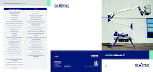 Zglobna podizna platforma na gusjenicama Oil & Steel Octoplus 21