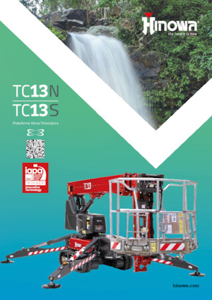 Zglobna podizna platforma na gusjenicama Hinowa TeleCrawler 13S