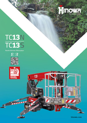 Zglobna podizna platforma na gusjenicama Hinowa TeleCrawler 13S