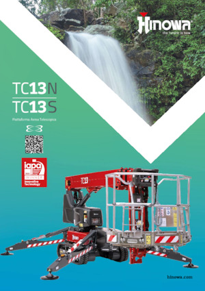 Zglobna podizna platforma na gusjenicama Hinowa TeleCrawler 13S