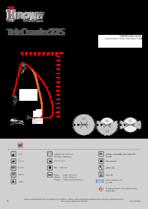 Zglobna podizna platforma na gusjenicama Hinowa TeleCrawler 22S