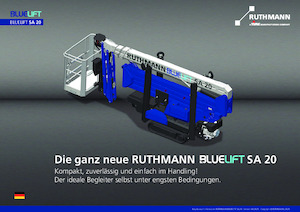 Zglobna podizna platforma na gusjenicama Ruthmann BLUELIFT SA 20