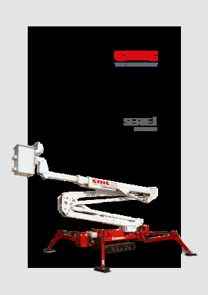 Zglobna podizna platforma na gusjenicama CMC i27