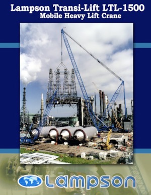 Dizalice gusjeničari - Rešetkasta grana Lampson LTL-1500