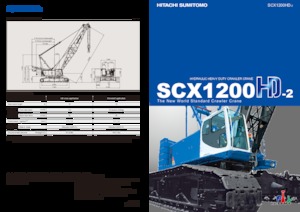 Dizalice gusjeničari - Rešetkasta grana Hitachi Sumitomo SCX1200HD-2