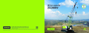 Dizalice gusjeničari - Rešetkasta grana Zoomlion ZCC600V