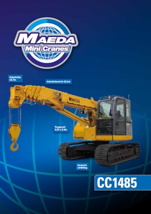 Dizalice gusjeničari - Teleskopska grana Maeda CC 1485