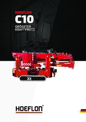 Dizalice gusjeničari - Teleskopska grana Hoeflon Hoeflon C10