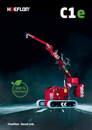 Dizalice gusjeničari - Teleskopska grana Hoeflon Hoeflon C1e