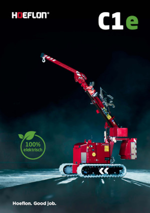 Dizalice gusjeničari - Teleskopska grana Hoeflon Hoeflon C1e