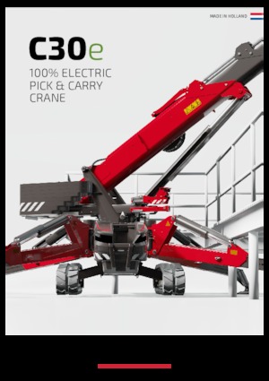 Dizalice gusjeničari - Teleskopska grana Hoeflon Hoeflon C30e