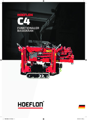 Dizalice gusjeničari - Teleskopska grana Hoeflon Hoeflon C4e