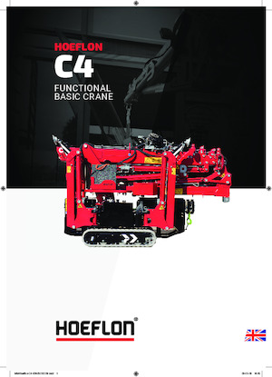 Dizalice gusjeničari - Teleskopska grana Hoeflon Hoeflon C4e