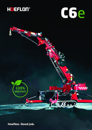 Dizalice gusjeničari - Teleskopska grana Hoeflon Hoeflon C6e