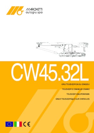Dizalice gusjeničari - Teleskopska grana Marchetti Orsa 45.32L