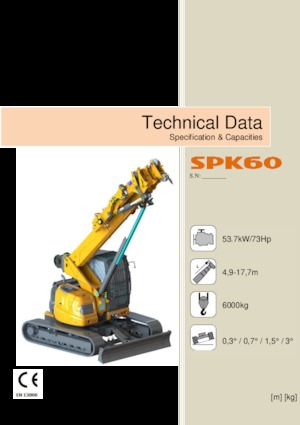 Dizalice gusjeničari - Teleskopska grana Jekko SPK60